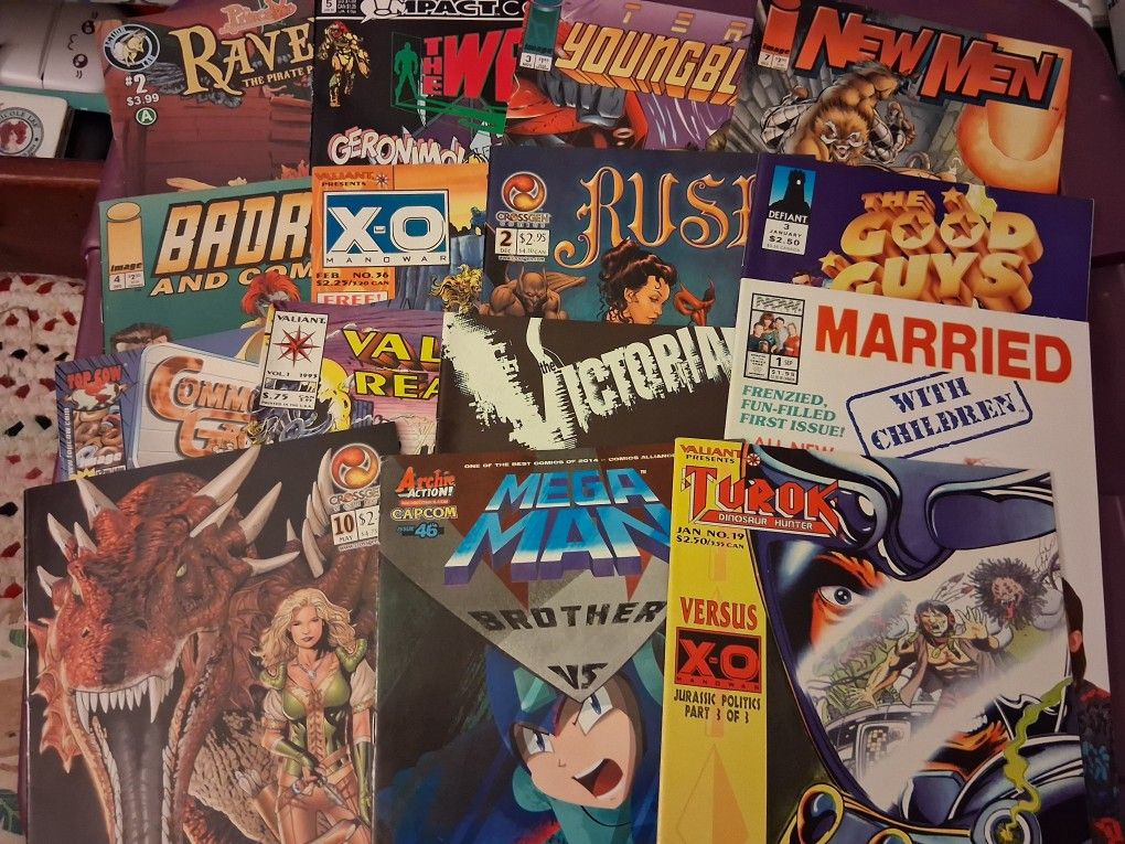15 Comic Mixed Lot