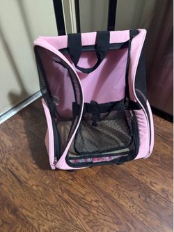 PINK DOG CARRIER ROLLER SUPER CUTE