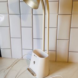 OttLite Wellness Series LED Desk Organizer Lamp Charger Model W22FS M2D