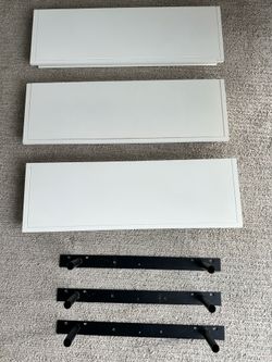 Floating shelves- Target brand, white