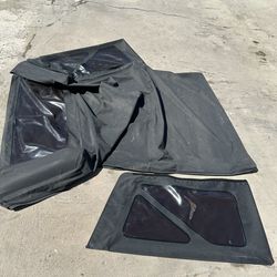 Jeep Wrangler 2Dr Smittybilt Soft Top Black 2007 through 2018