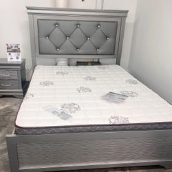 Cama Queen Size Nueva En Su Caja 