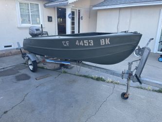 1972 Valco Aluminum Boat 10 Ft