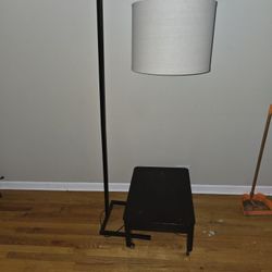 Floor Lamp And Little Chair 