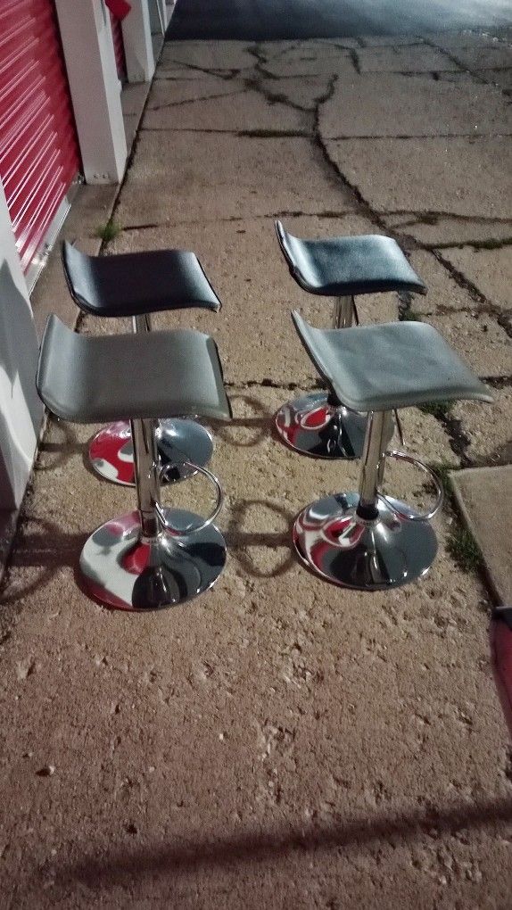 4 Modern Bar Island Counter Stools