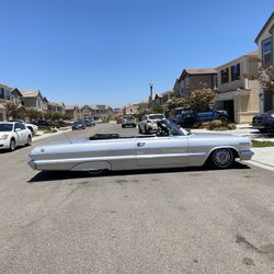 1963 Impala Convertible ss Fresh Motor, AC Car - 