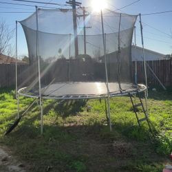 Trampoline Sold As Is Can’t Take Apart So You Must Have A truck