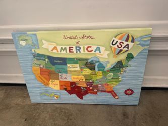 United States of America Canvas Wall Art