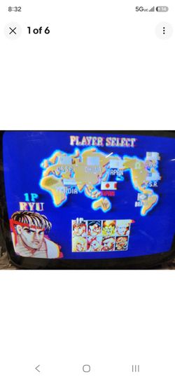 Street Fighter 2 Arcade pcb