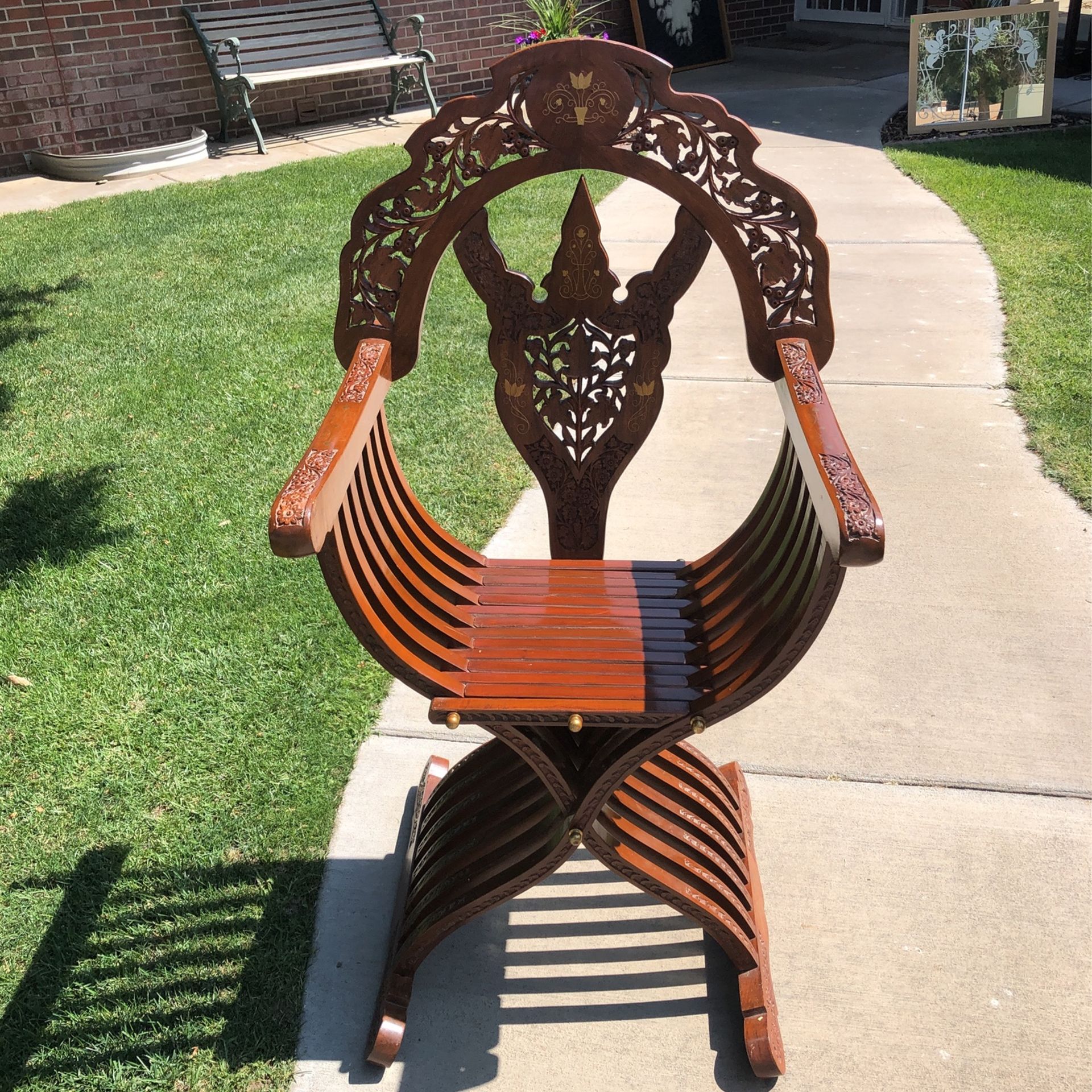 Persian Savonarola Chair