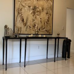 Silvano 84” Console Table From Crate And Barrel