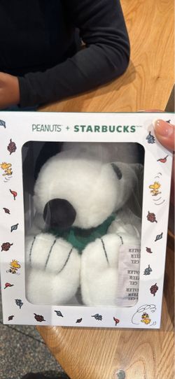 Snoopy plushie (Starbucks)