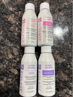 NEW BIOLAGE COLOR LAST OR HYDRA SOURCE SHAMPOO AND CONDITIONER $5 each set!