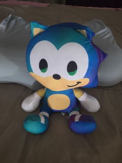 officially licensed SEGA Sonic the Hedgehog Gradient Plush produced by The Toy Factory