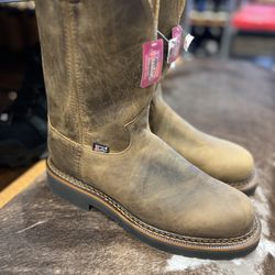 Justin Gaucho Men’s Work Boots 9