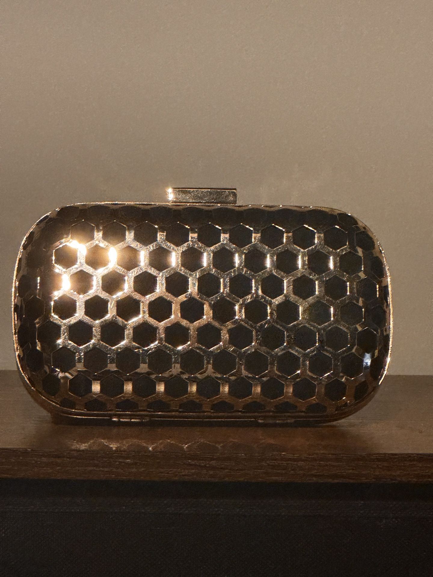 Inge Christopher Good Hexagon Clutch
