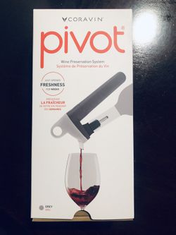 New Coravin Pivot Wine Preserver