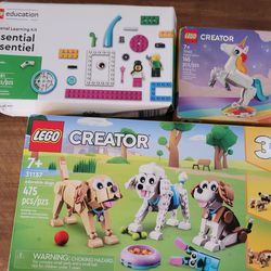 Lego Creator dogs Unicorn 	Personal Learning Kit Essential