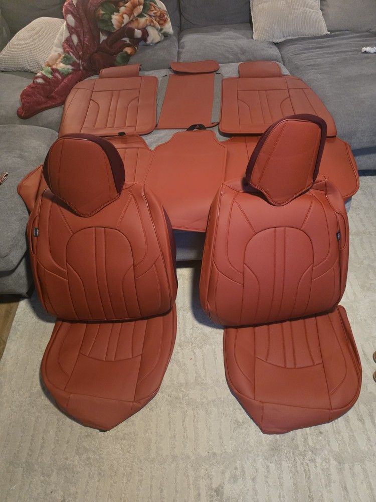 Red Car Seat Covers universal