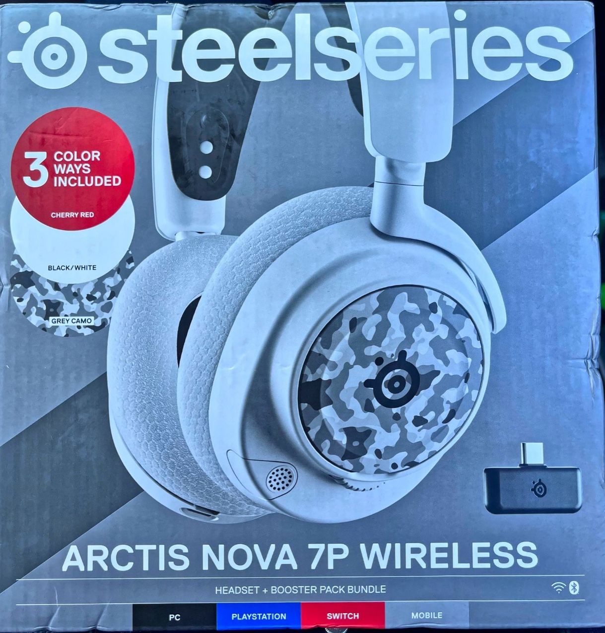 Steelers Arctis Nova 7P Wireless