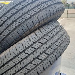 LT225/75R16 Hankook HT Tires (4) Like New 