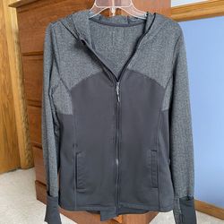 Women’s Zip-up Hoodie Jacket; Size L
