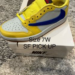 Jordan 1 Travis Canary