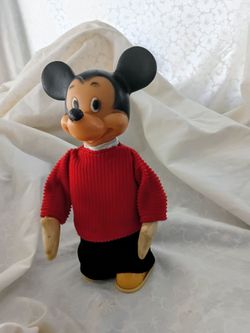 Vintage Mickey Mouse Wind -up Toy