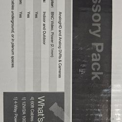 Surveillance Video Camera Cables 60ft 6x