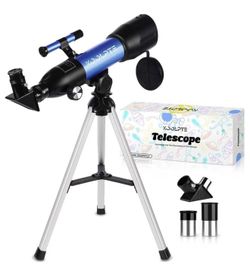 New Telescope for Astronomy Beginners – 50mm Portable Refractor