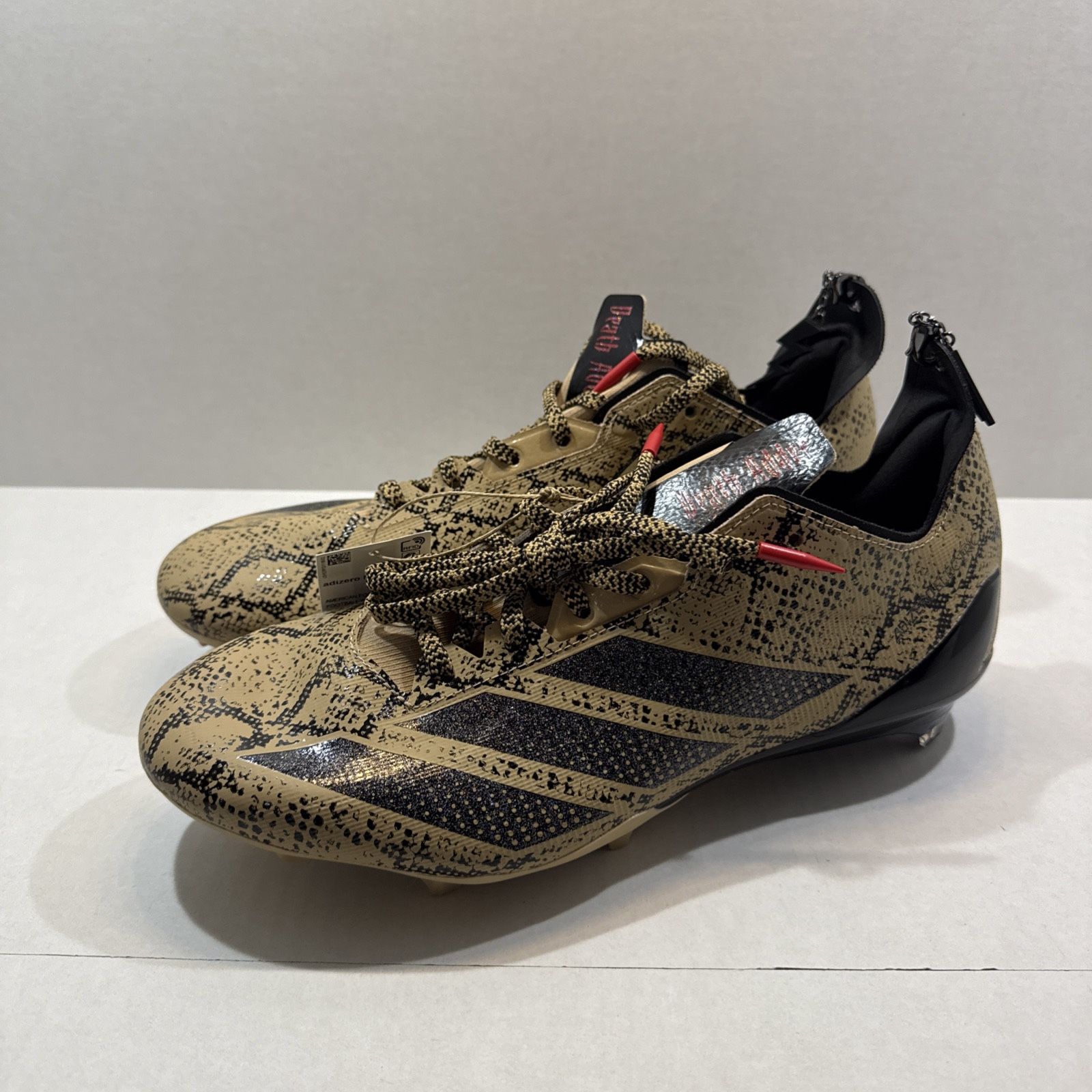 Adidas Adizero Electric II Exotic Speed Death Adder JR2512 Cleats Men’s Sz 12