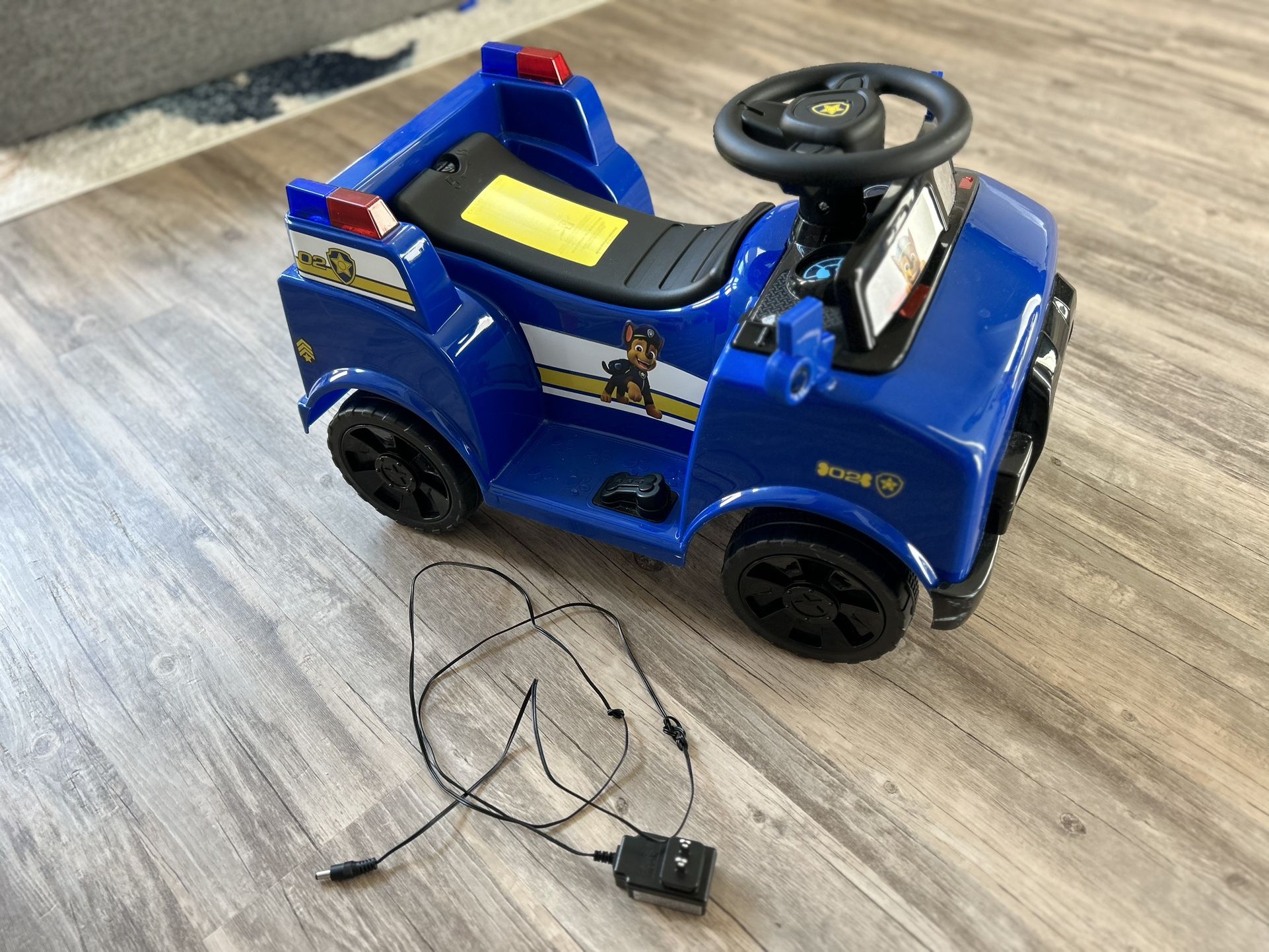 Electric Car With Charger For Kids