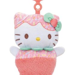 Hello Kitty Ice Cream Plushie Keychain!