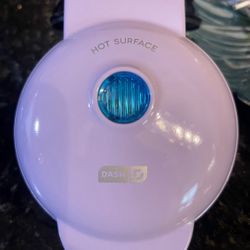 dash mini waffle maker. 