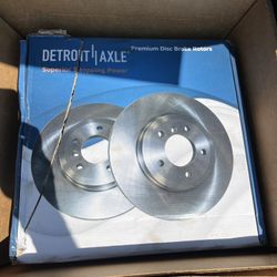 Brand New Front disc rotors