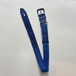Nike Adjustable Baseball Belt Blue