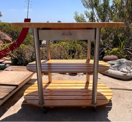 Kitchen Island on Casters