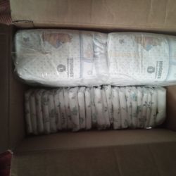 Baby diapers size 1 and size N