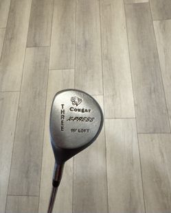 Cougar X-Press 3 Wood 15° Fairway Wood Left Handed Steel Shaft Golf Club