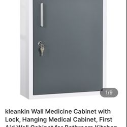 Locking Medicine Cabinet 