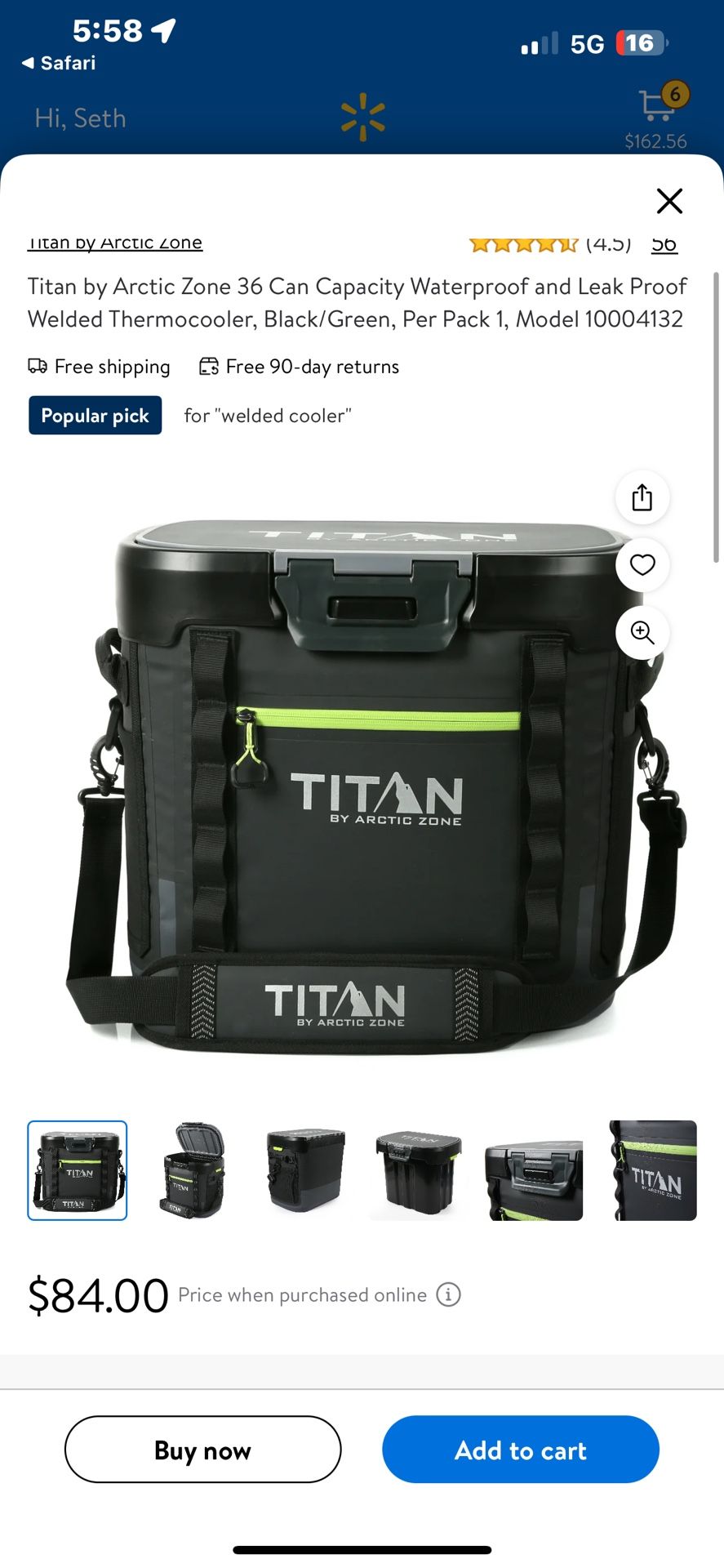 Titan 36 Can cooler