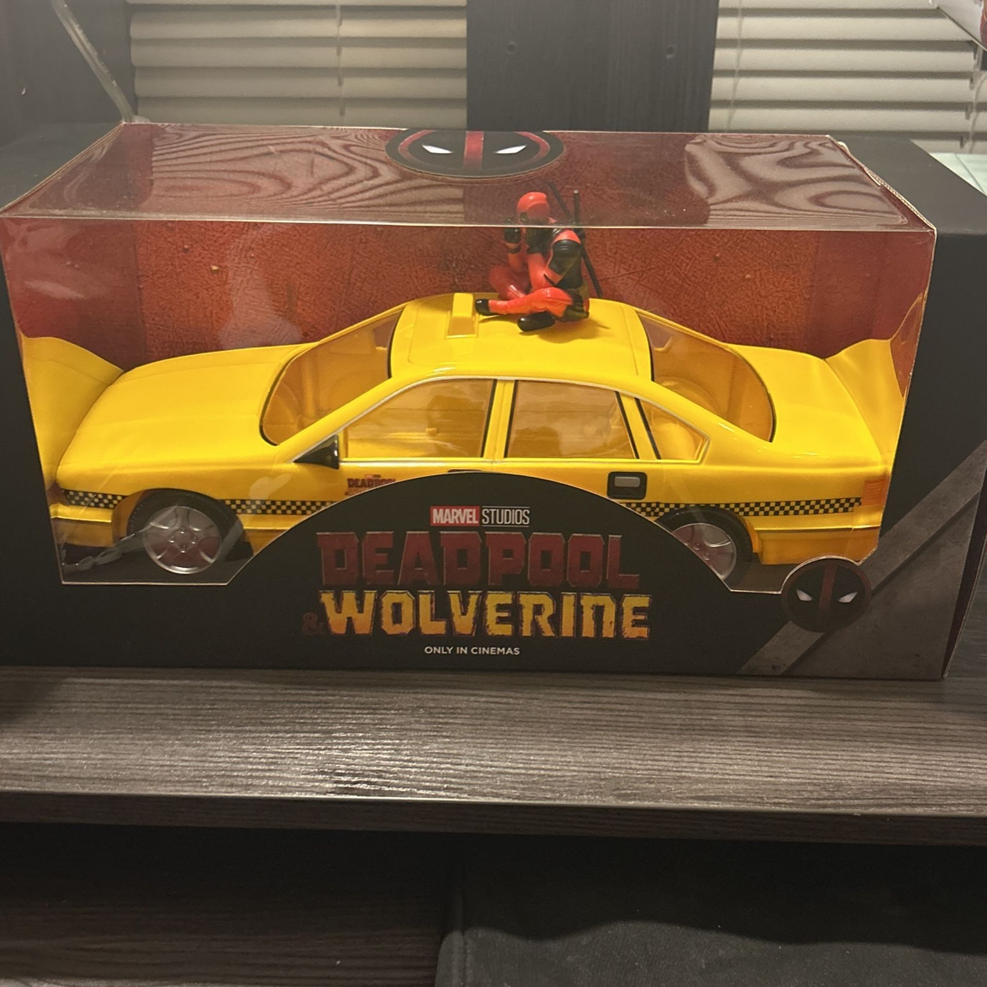 Deadpool Wolverine Movie Taxi