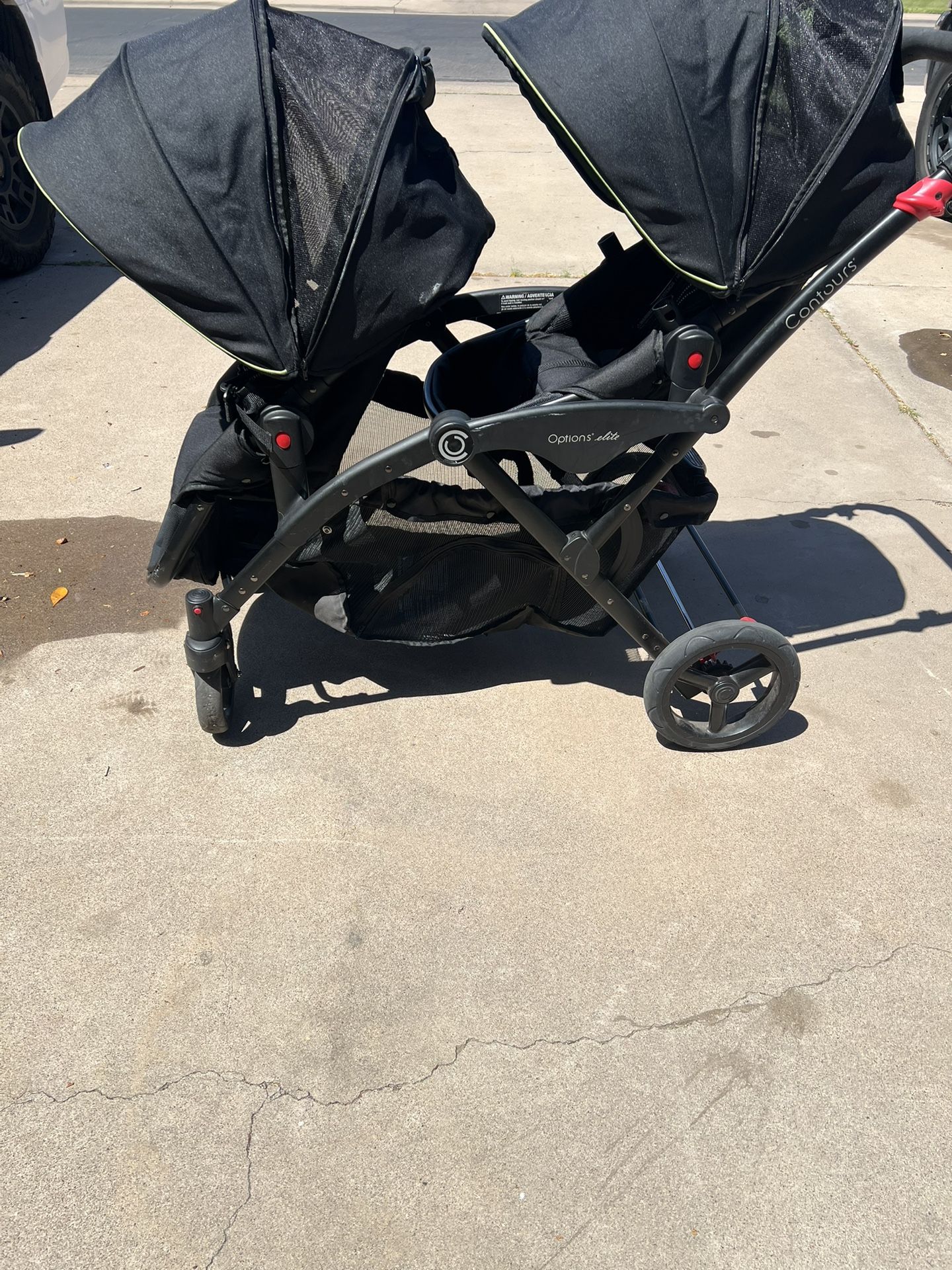 Options Elite Double Stroller