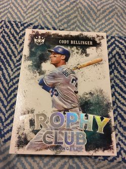2018 Diamond Kings Cody Bellinger Trophy Club Card #TC3.