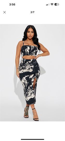 Fashion Nova Skirt Set