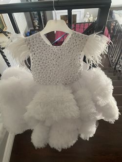 BABY SHOWER, CHRISTENING, BIRTHDAY GOWN/DRESS 8 MONTHS TO 2 YRS OLD