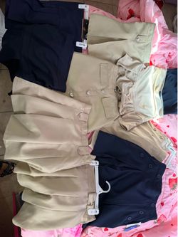 Girls school uniform skirts