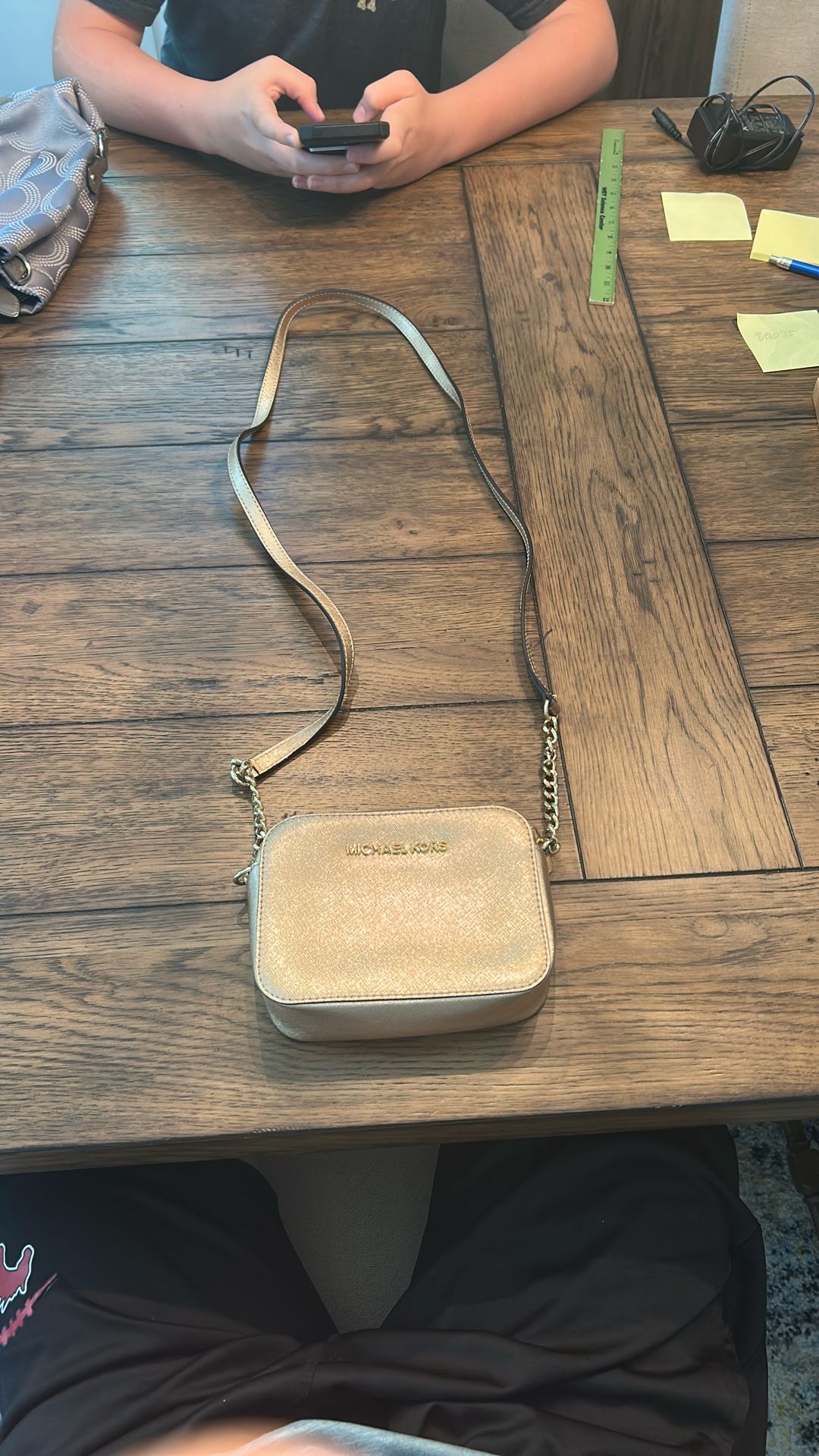 Michael Kors Gold Bag