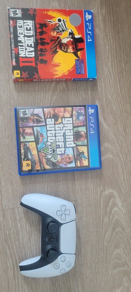 Ps5 Controller And Ps4 Games