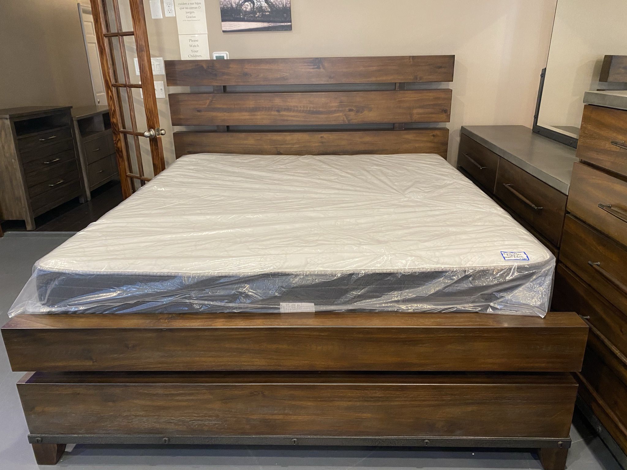 New King Bed Frame 
